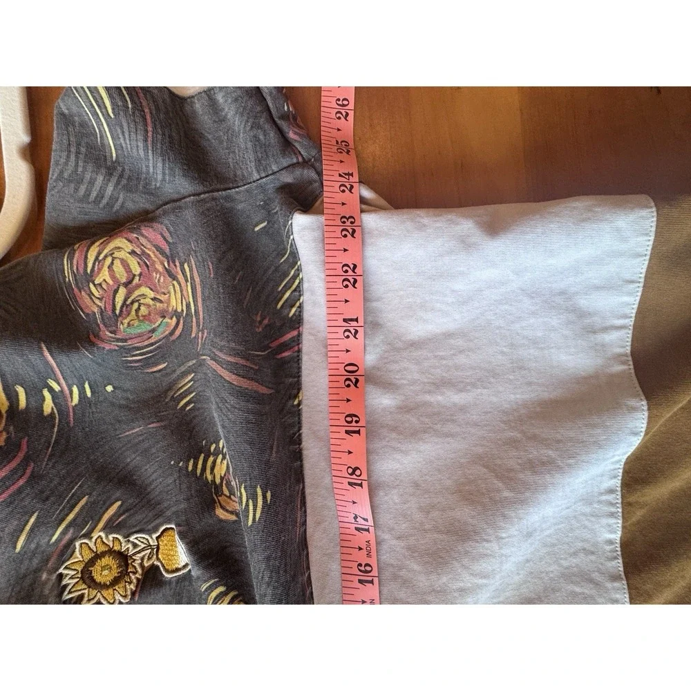 Evergreen Manor Sunflower Cotton Rugby Shirt Size 2XL